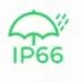 防水・防塵規格　IP66
